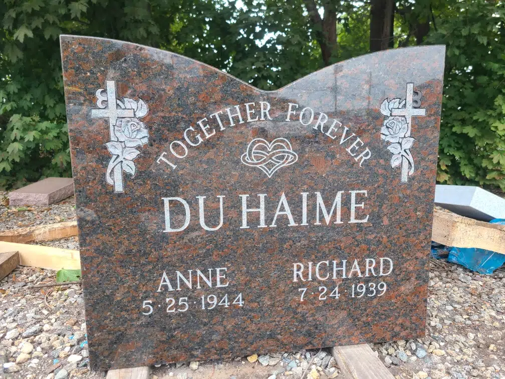 granite Engraving Service hand-carved by Grave Engraving Guide in NJ — image 3