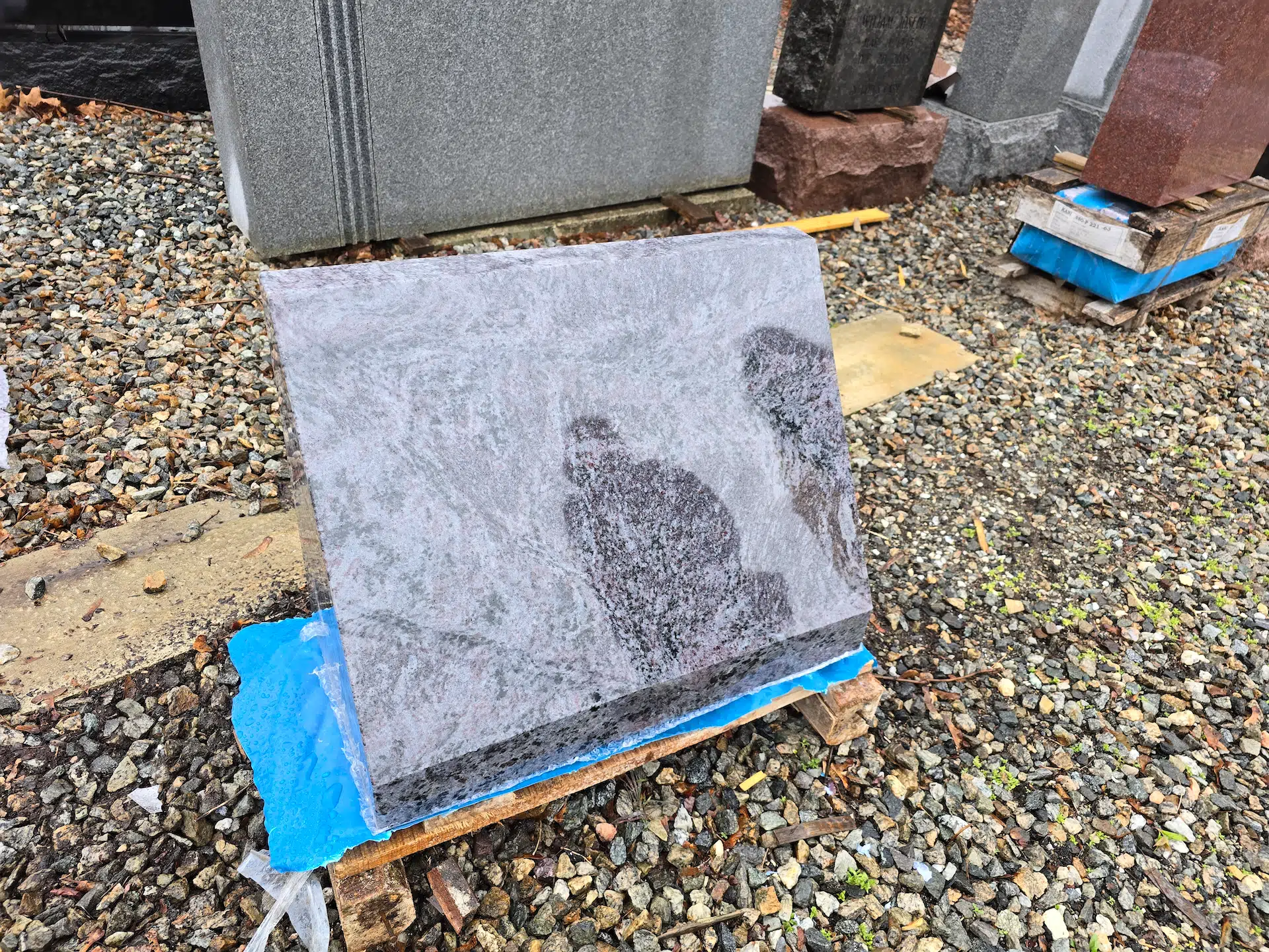 granite Engraving Service hand-carved by Grave Engraving Guide in NJ — image 2