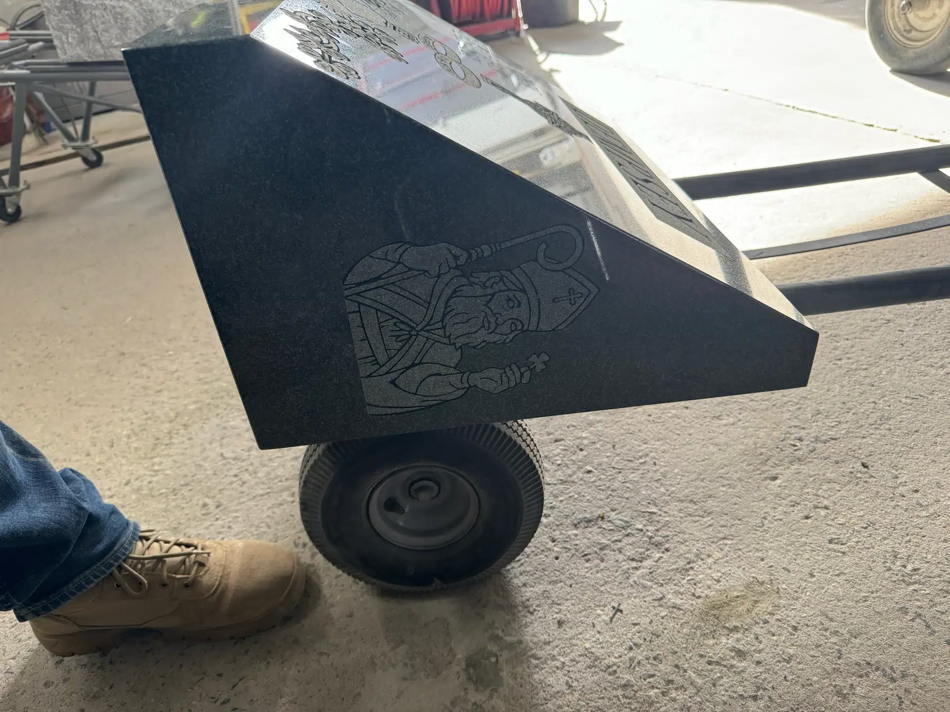granite Engraving Service hand-carved by Grave Engraving Guide in NJ — image 4